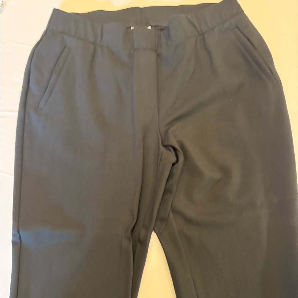 Women"s Medium J Jill  Black Ponte pull on Pants